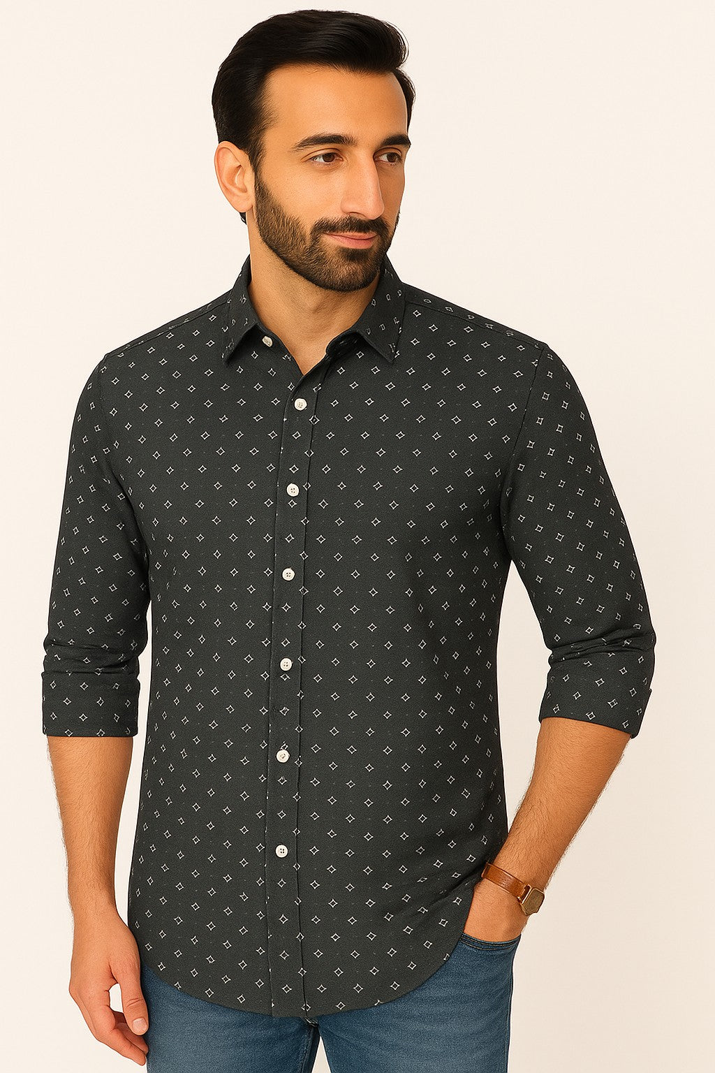 Black star print (RT-1271)