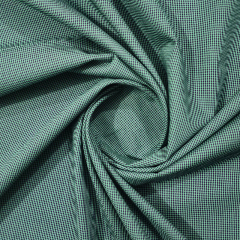 Green coloured self checks design (RT-1308)