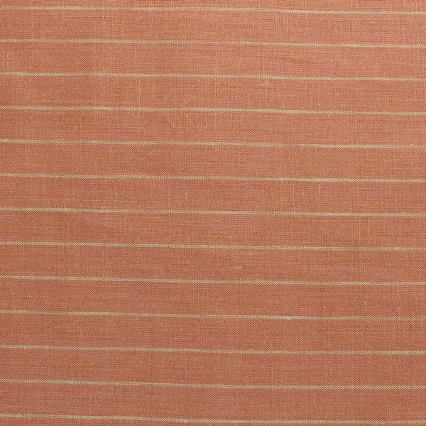 Peach Orange Stripe Design European Linen (RT-1130)