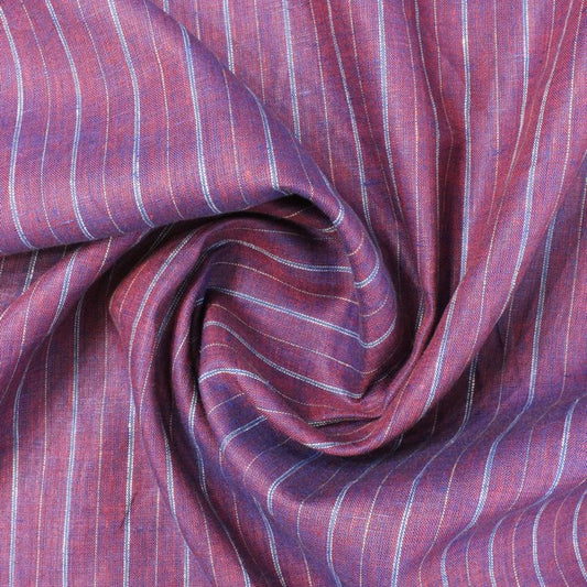 Purple Stripe Design European Linen (RT-1128)