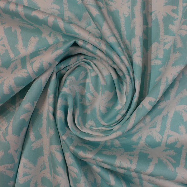 Sea green beach print (RT-1151)