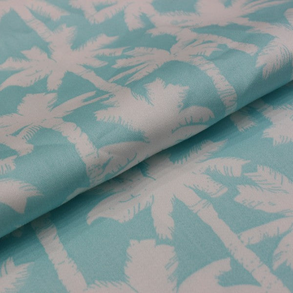 Sea green beach print (RT-1151)