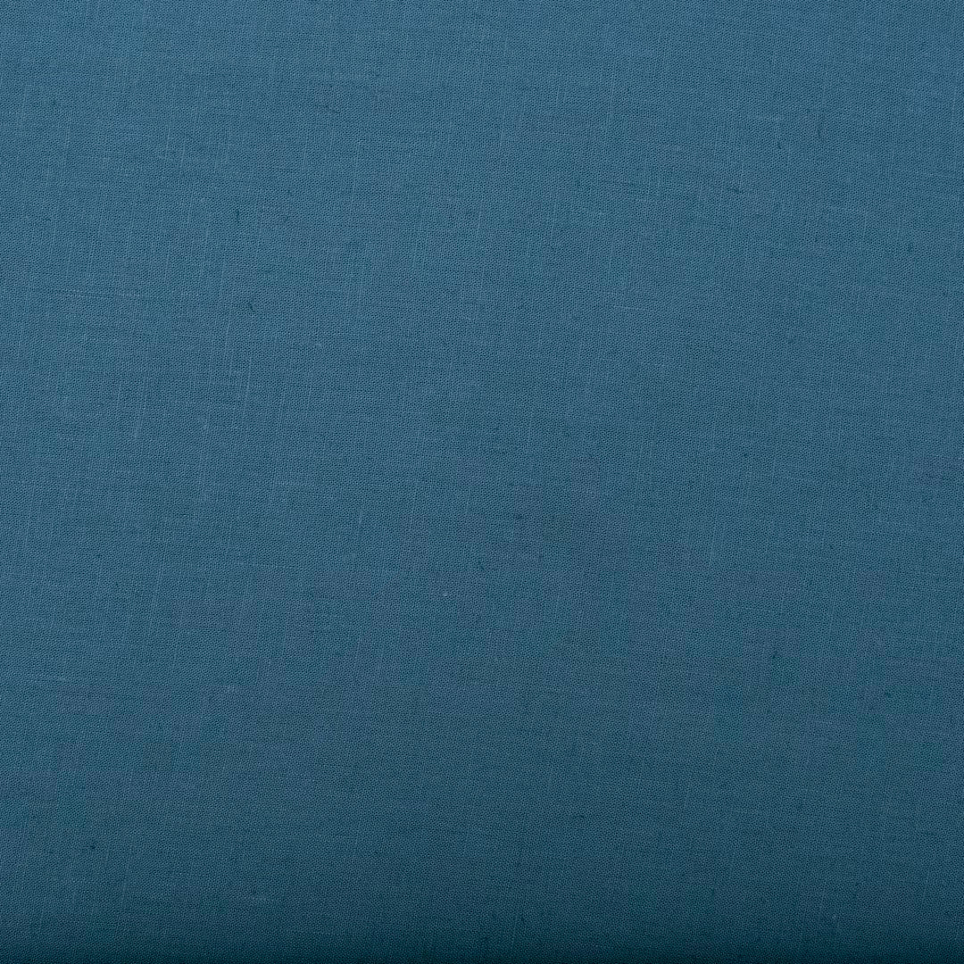 Teel coloured linen cotton fabric (RT-1367)