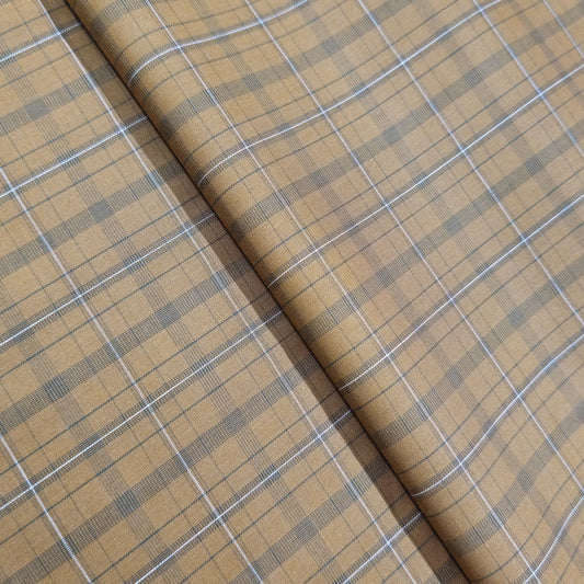 Tan coloured checks (RT-1316)