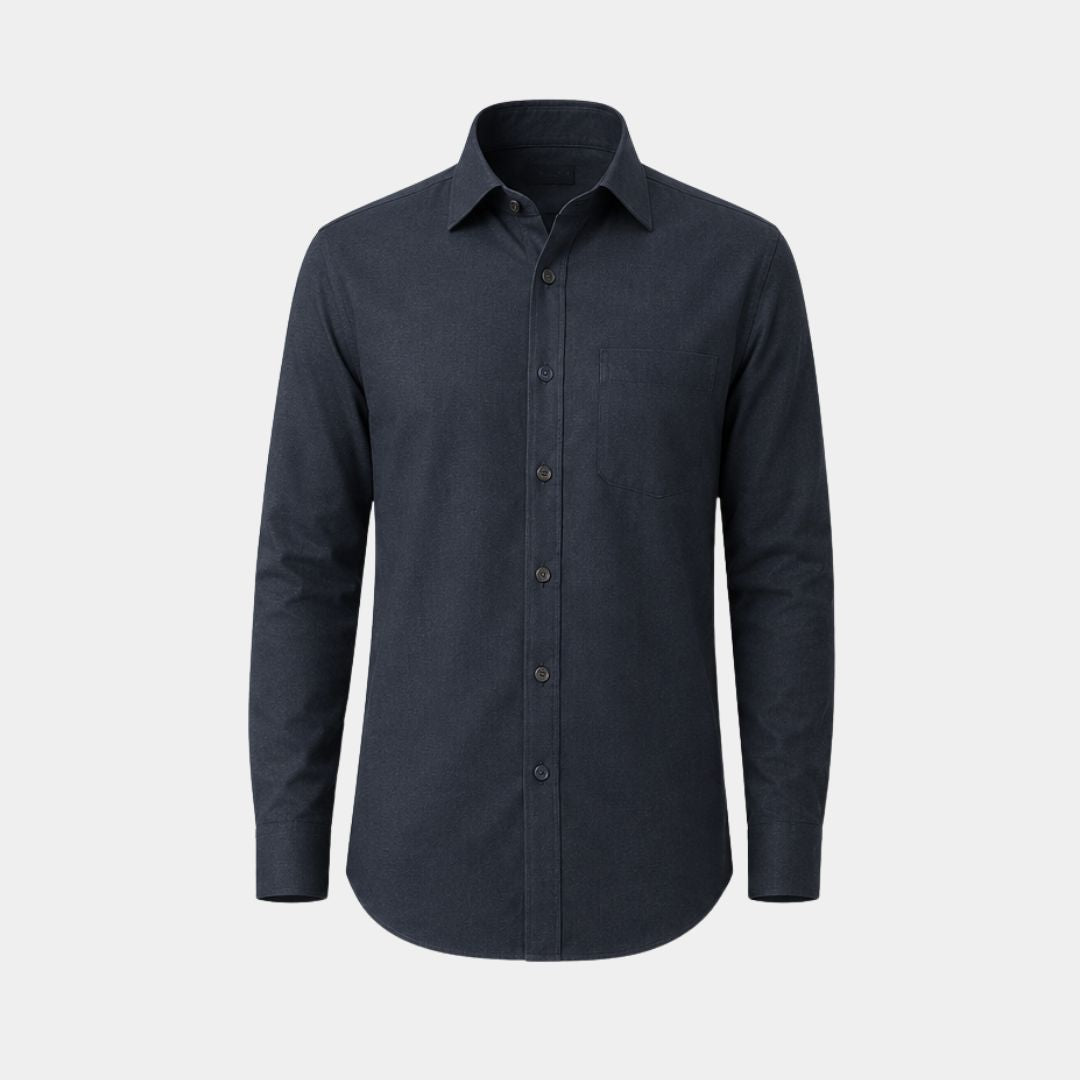Jet black coloured plain giza cotton (SD 139)