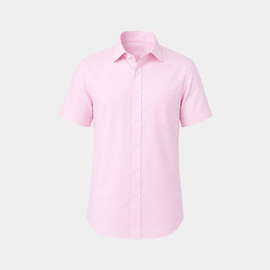 Light pink coloured plain giza cotton (SD 135)