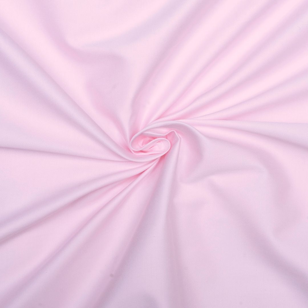 Light pink coloured plain giza cotton (SD 135)