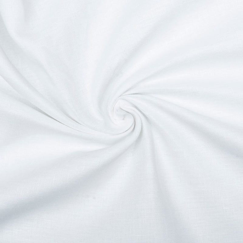 Off white coloured plain european linen (SD 130)