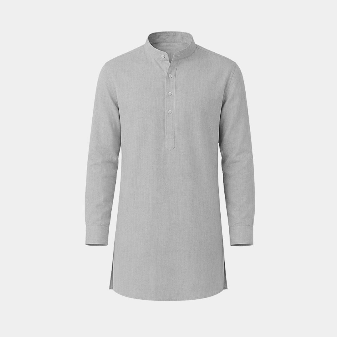 Light natural coloured plain european linen (SD 127)