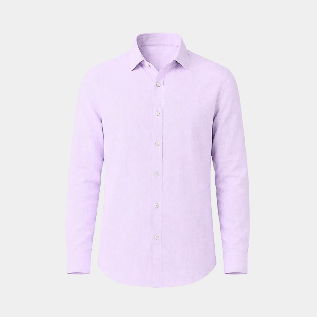 light pink coloured plain european linen (SD 119)