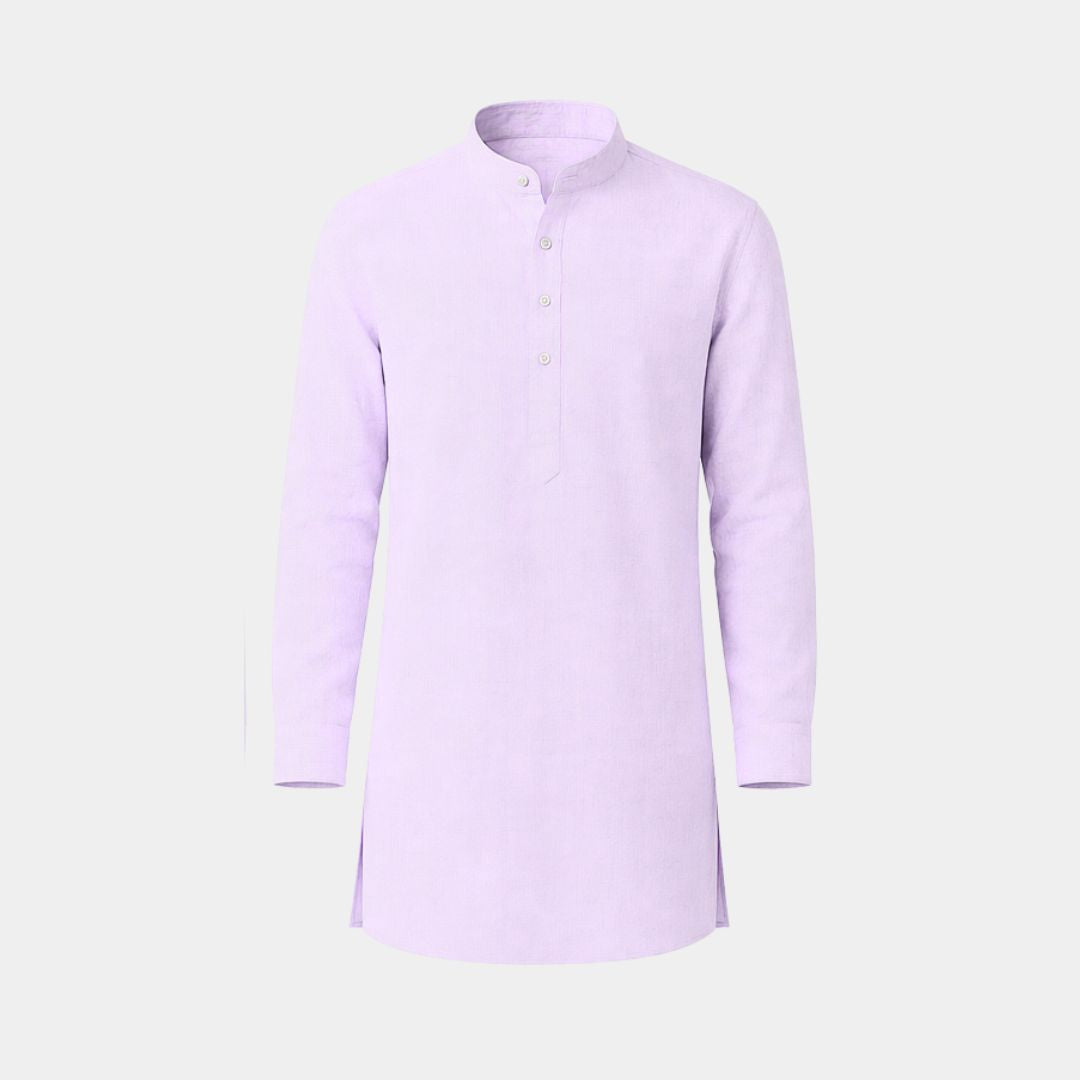 light pink coloured plain european linen (SD 119)