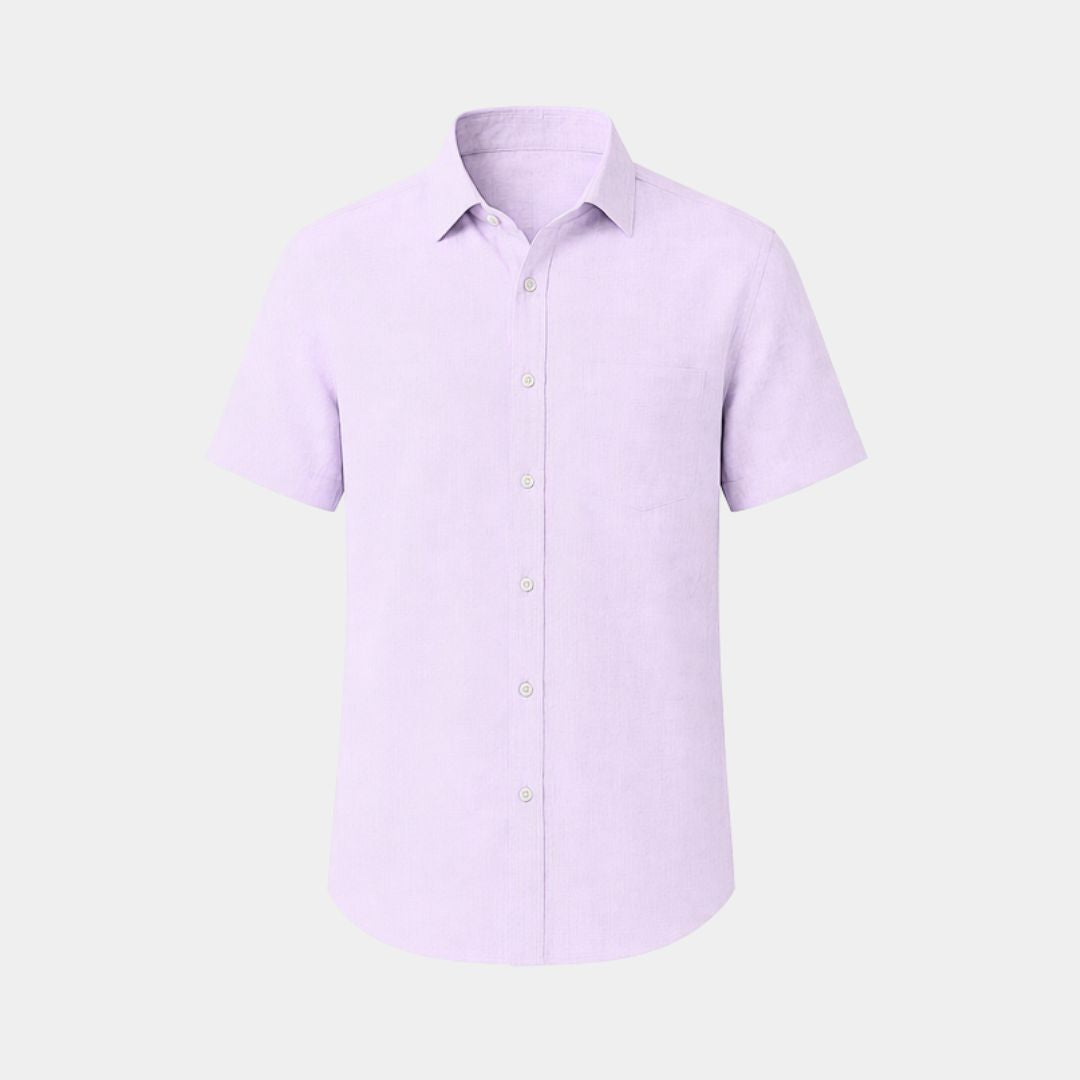 light pink coloured plain european linen (SD 119)
