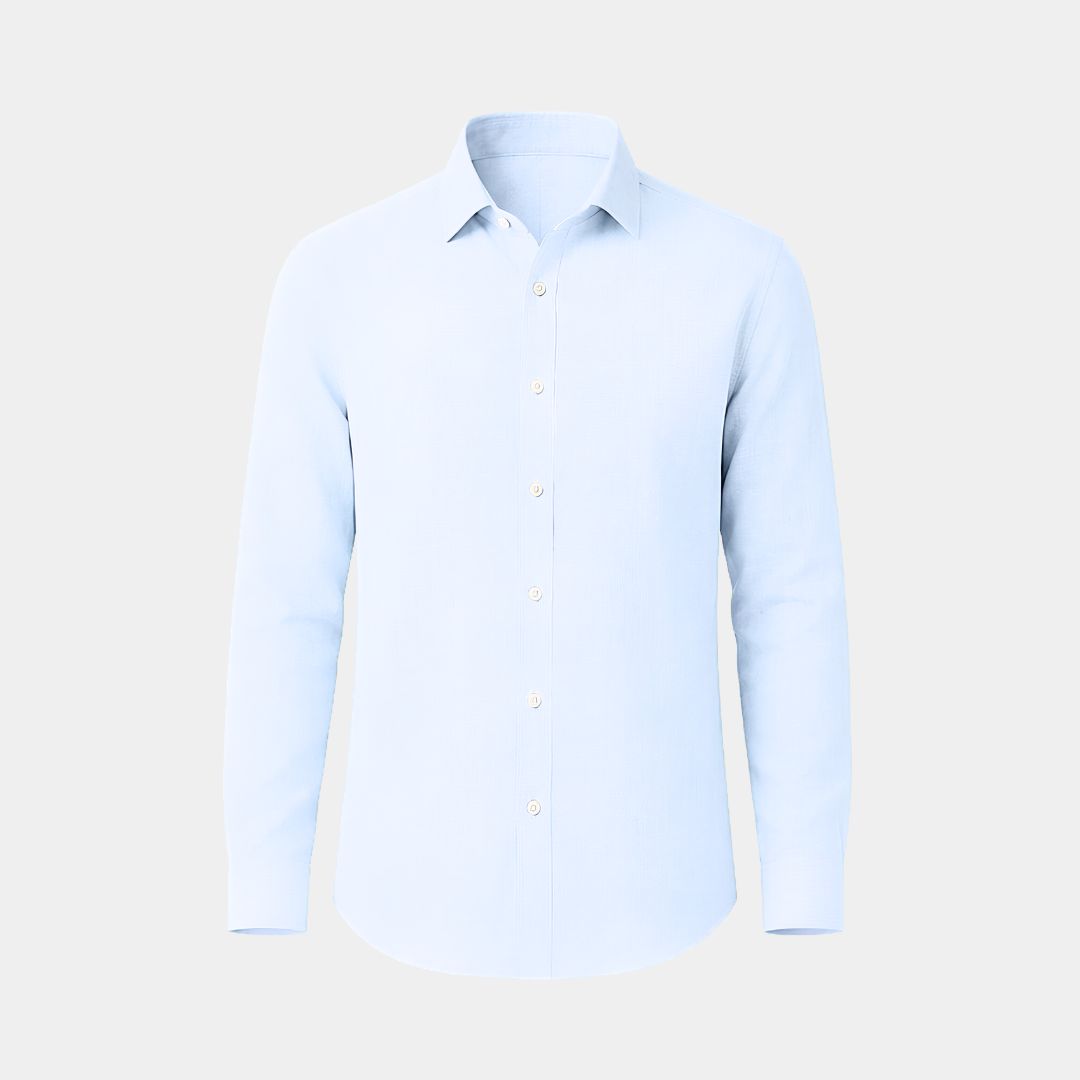 Pure white coloured plain european linen (SD 125)