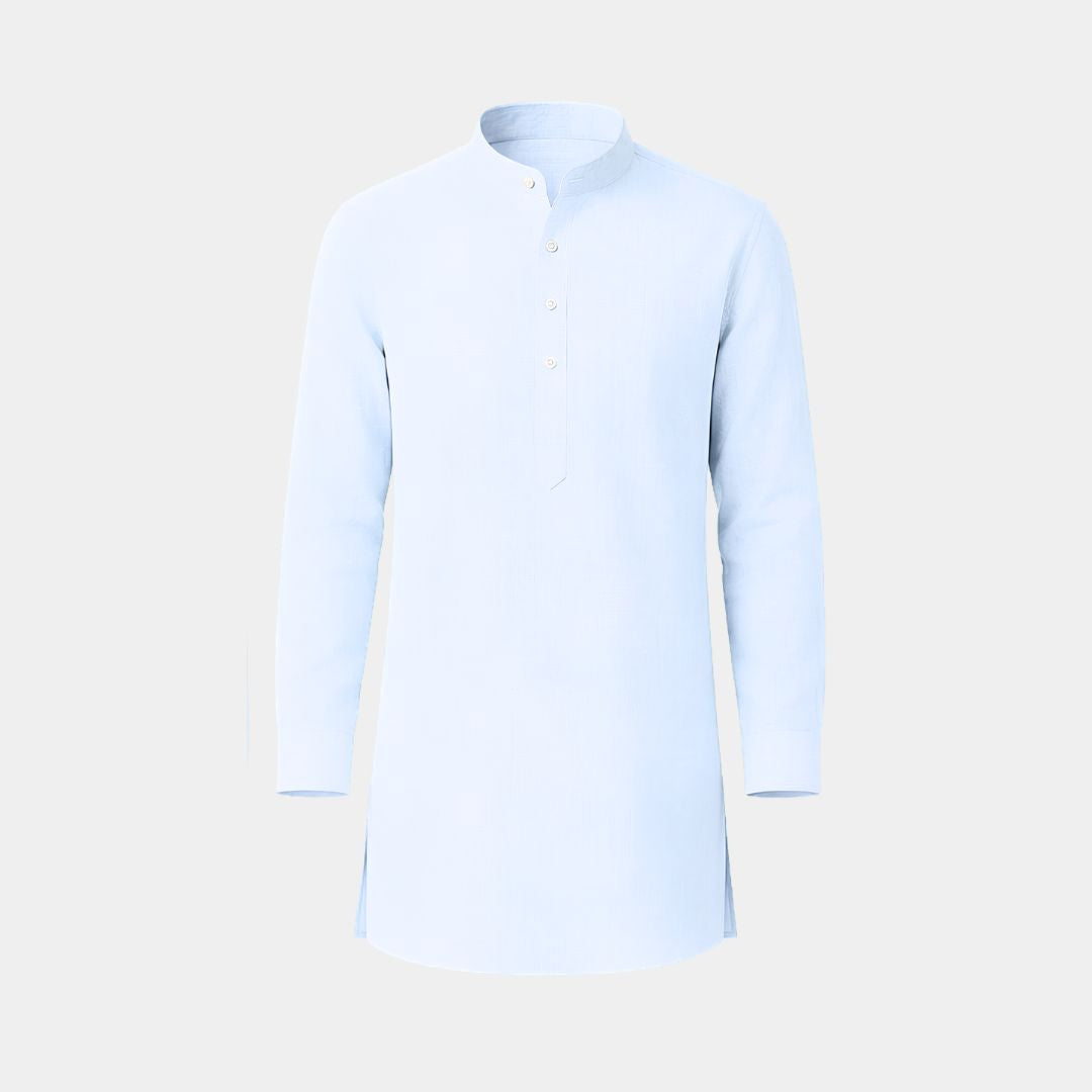 Pure white coloured plain european linen (SD 125)