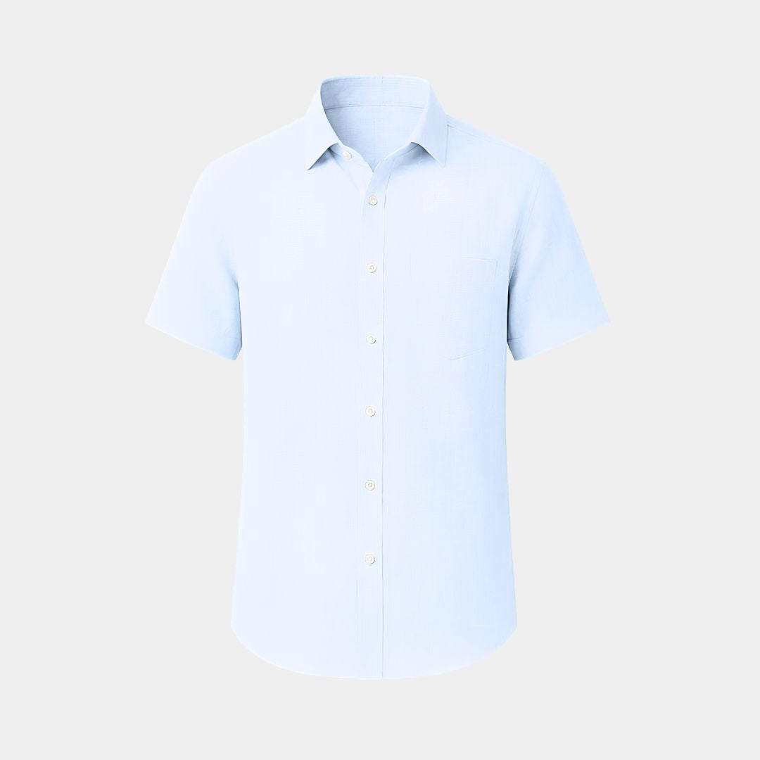 Pure white coloured plain european linen (SD 125)