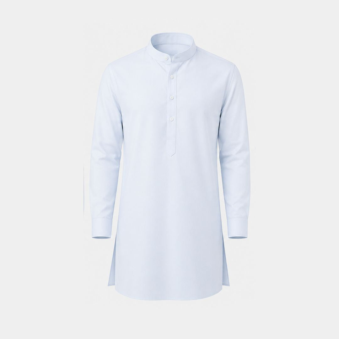 pure white coloured plain giza cotton (SD 138)