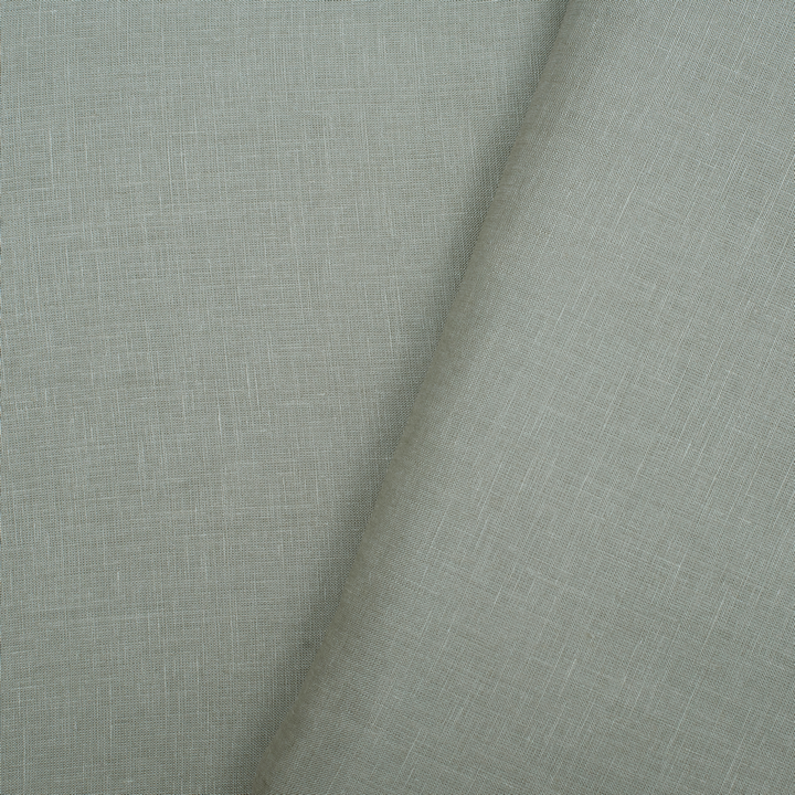 Dark pistachio coloured plain european linen (SD 129)