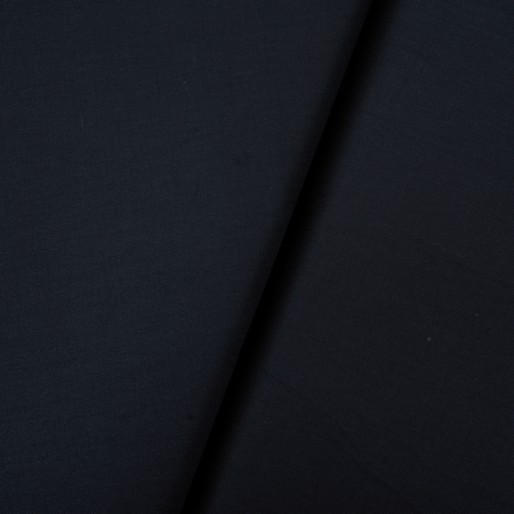 Jet black coloured plain giza cotton (SD 139)