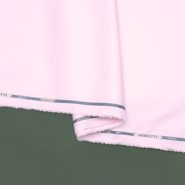 Light pink coloured plain giza cotton (SD 135)