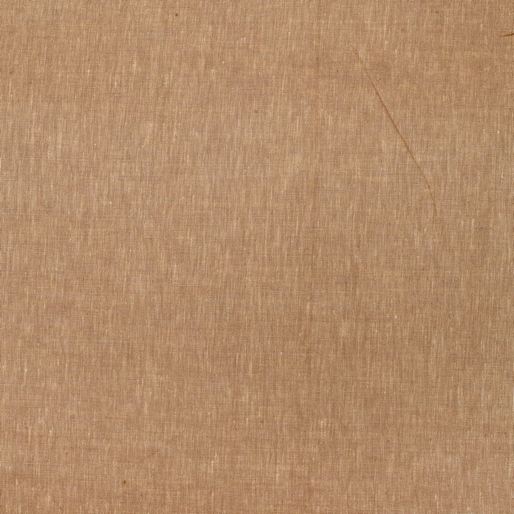 Light rust coloured self design european linen (SD 124)