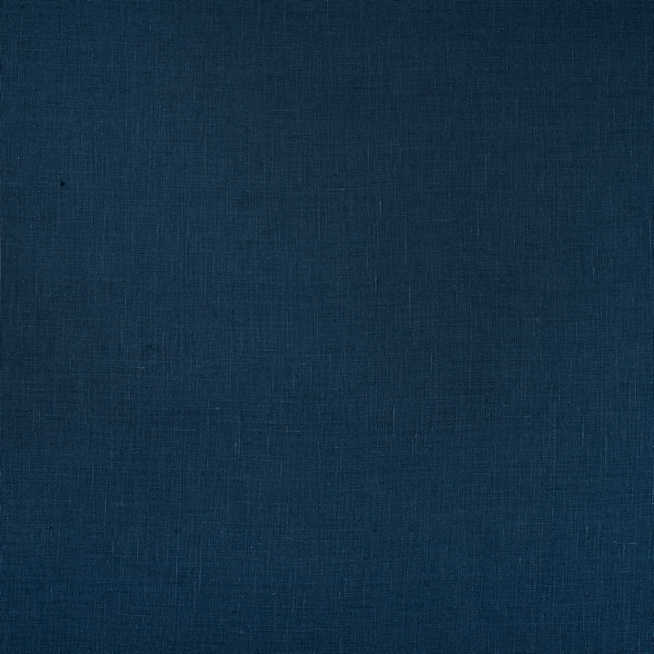 Navy blue coloured plain european linen (SD 132)