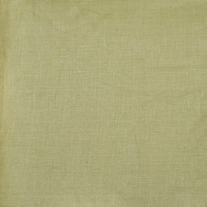 bright olive coloured plain european linen (SD 117)