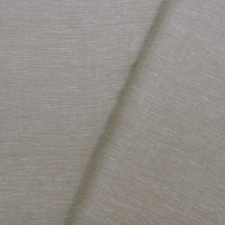 dark natural coloured plain european linen (SD 116)