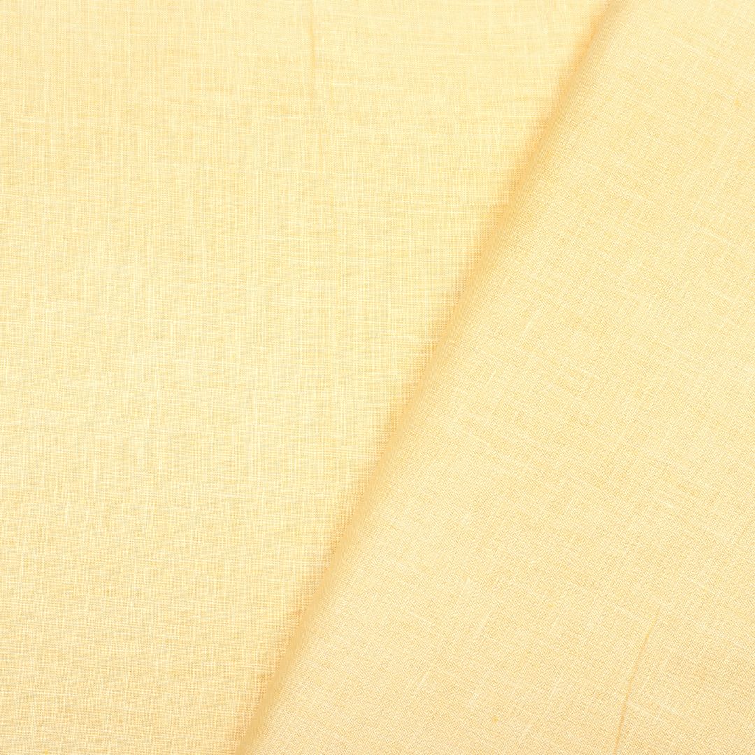 Mango coloured plain european linen (SD 115)